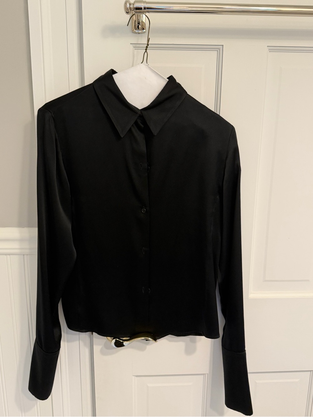 Orseund Iris Silk Satin Shirt